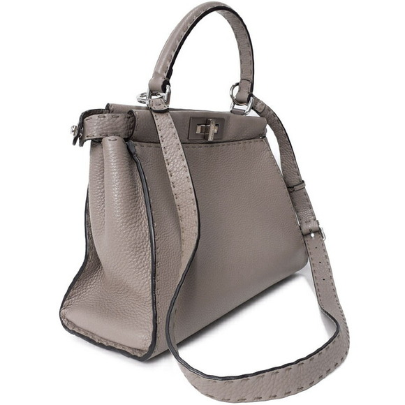 Fendi Selleria Peekaboo Regular Shoulder Bag - Picture 2 of 9